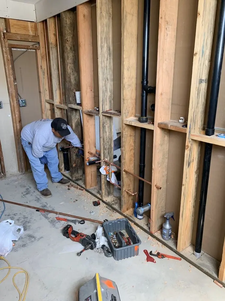 Commercial rough-in plumbing for Commercial Plumbing in Berkshire Valley
